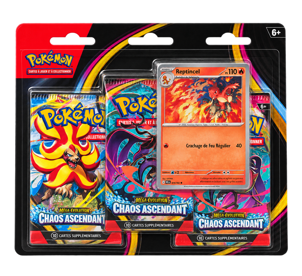 Pokémon - Tripack Chaos Ascendant ME04 - FR