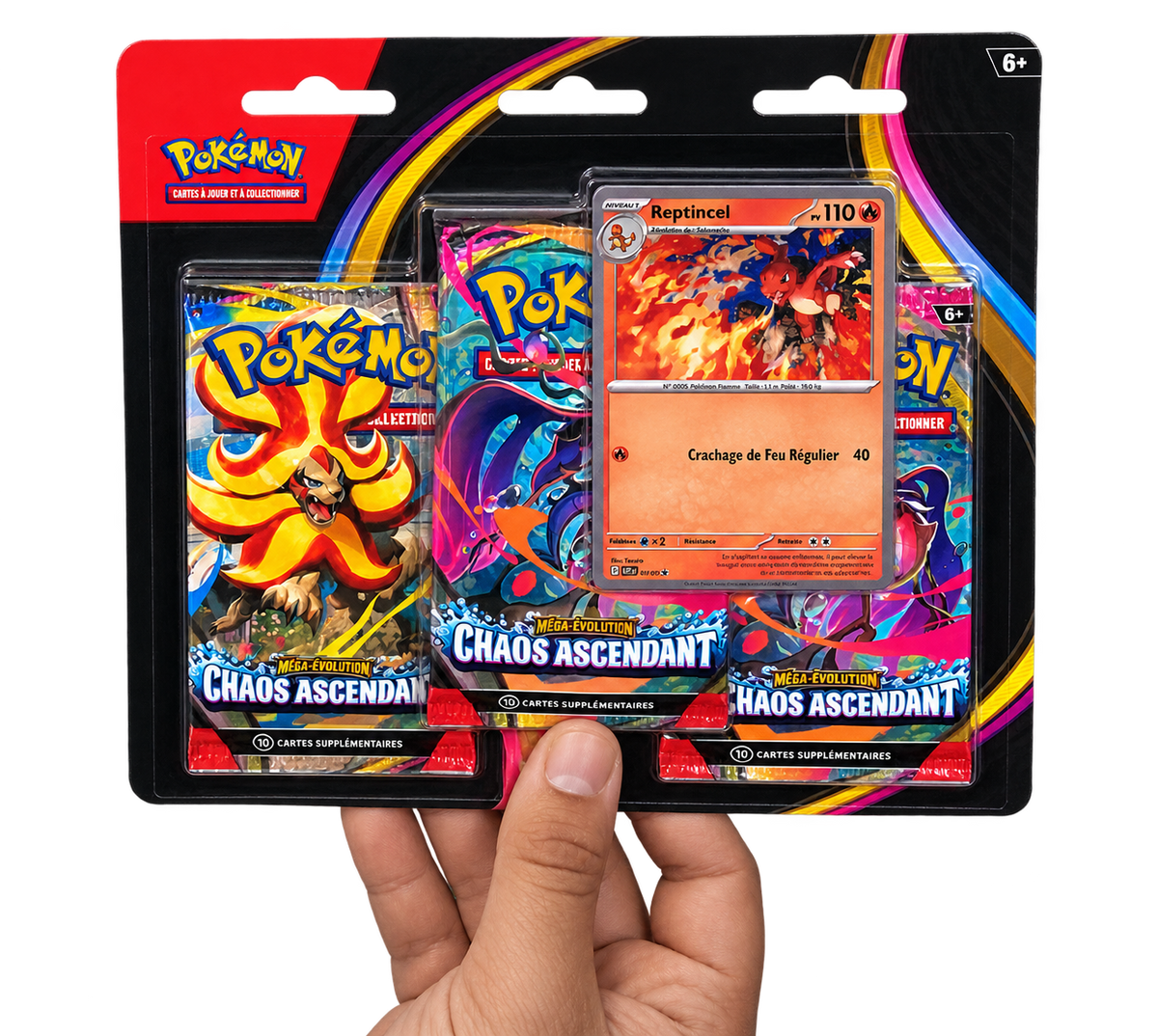 Pokémon - Tripack Chaos Ascendant ME04 - FR